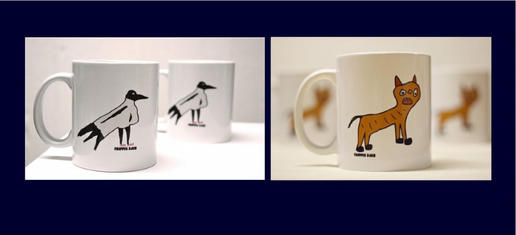 två mugs