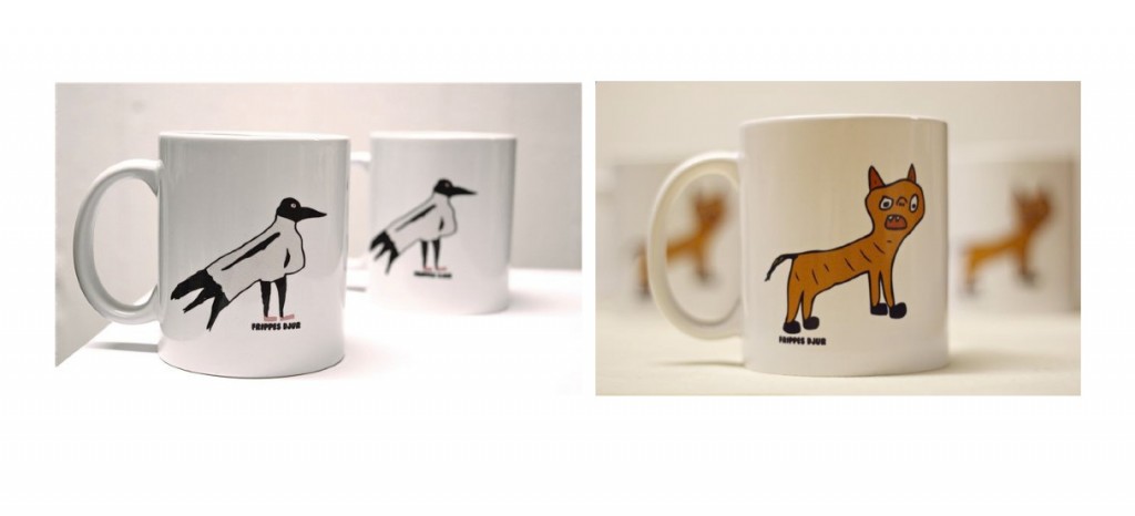två mugs